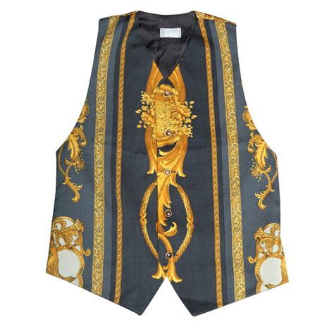 vest versace|Versace vest men's.